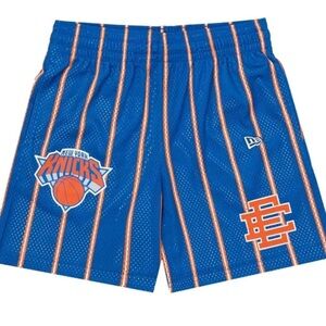 Eric Emanuel x NBA NEW ERA New York Knicks Shorts Size Medium